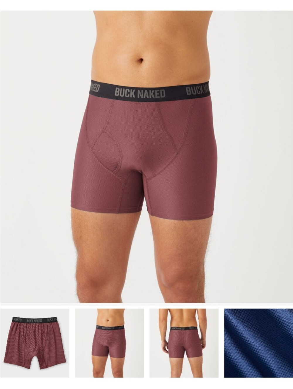 Duluth Trading Co Buck Naked Boxer Briefs- L